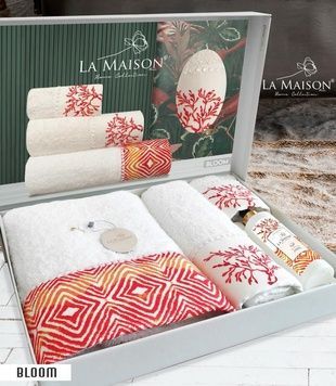 Подарунковий набір рушників з парфумом La Maison Branch головне фото