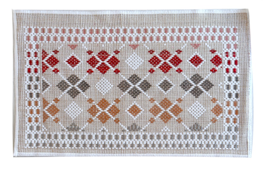 Килимок Geo Jute Rug 50X80 _4 бежевий 606327 фото