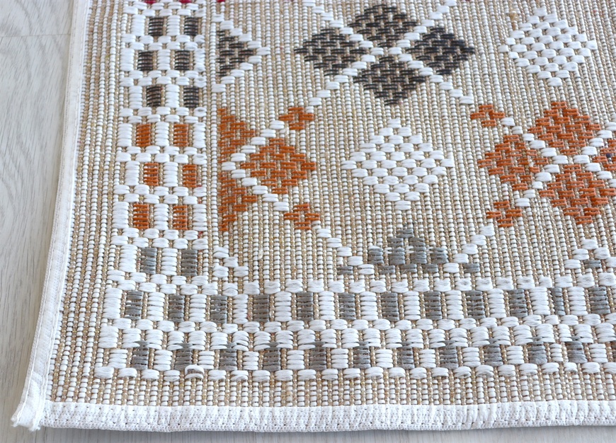 Килимок Geo Jute Rug 50X80 _4 бежевий 606327 фото