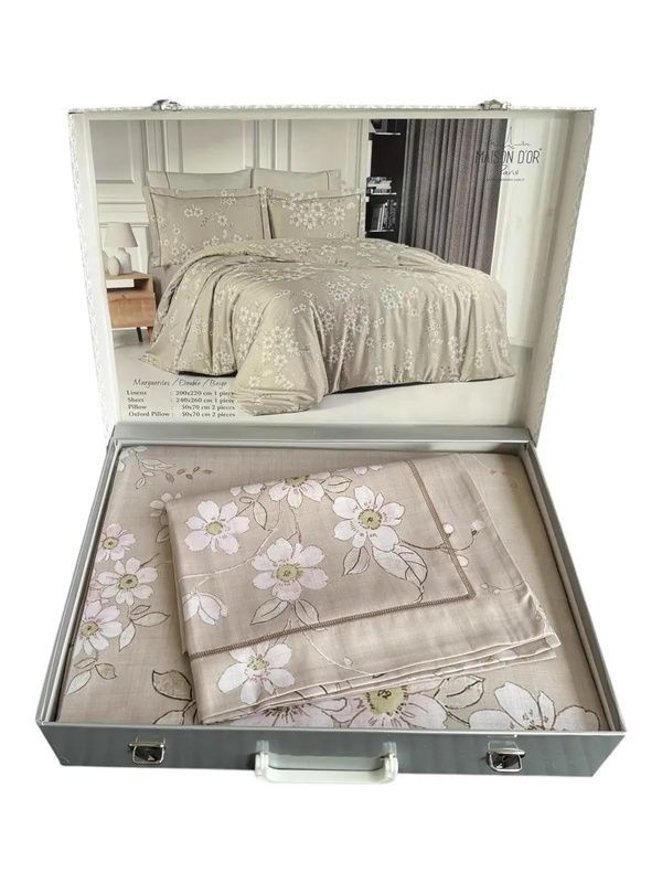 Евро комплект Maison D'or Marguerites Beige 250 TC Тенсел главное фото
