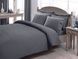 King Size комплект TAC Premium Basic Antracit 220 ТС Сатин-Stripe