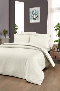 Полуторный комплект La Romano Lucca Cream 300 TC Сатин Делюкс главное фото
