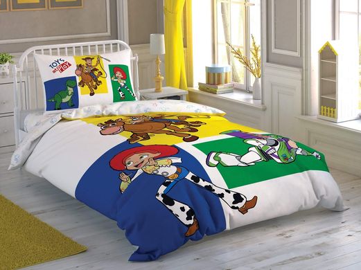 Детское/подростковое постельное белье TAC Disney - Toy Story 4 Adventure Ранфорс