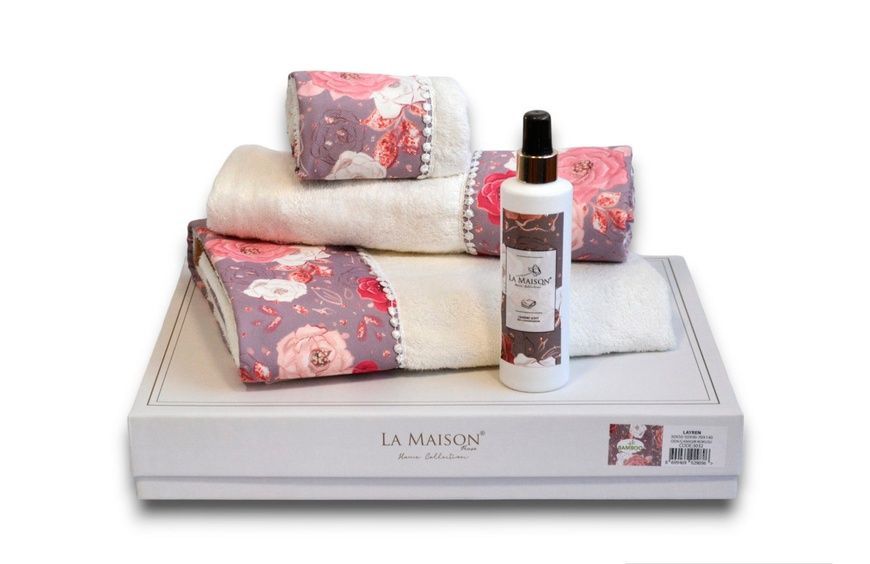 Подарочный набор полотенец с парфюмом La Maison Layren главное фото