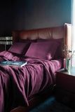 Євро комплект Issimo Home Jade Burgundy 500 TC Cupro (на замовлення) головне фото