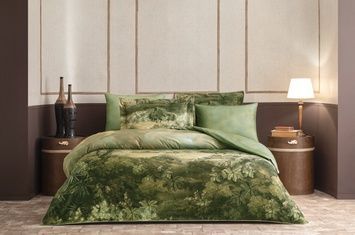 Євро комплект Valeron Sauvage Yesil 400 TC Сатин-Premium головне фото