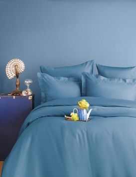 Евро комплект - Issimo Home Sky Blue Сатин Премиум главное фото