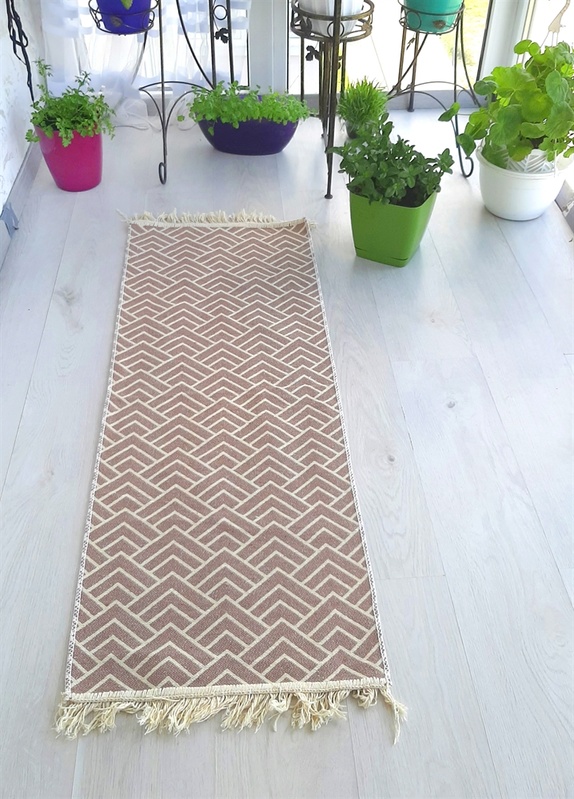 Килим LARA 50*120 LR11 CREAM/BEIGE 102ARVXLR11WBE594 фото