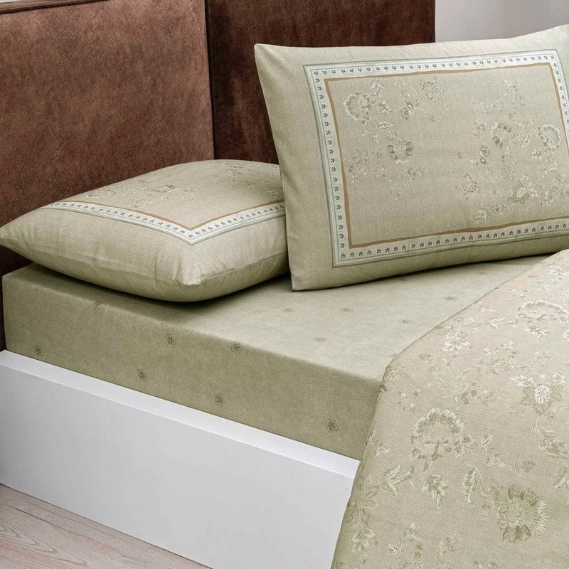 Євро комплект TAC Maris Beige Ранфорс головне фото