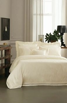 Євро комплект Valeron Bernelle Cream 400 TC Жаккард головне фото