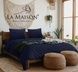 Євро комплект La Maison Mariella Deep Indigo Варена Бавовна фото 1
