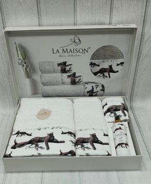 Подарочный набор полотенец с парфюмом La Maison Tige 2 главное фото