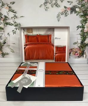Євро комплект Romeo Home Blaze 300 TC Сатин головне фото