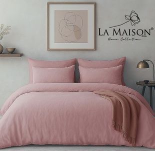 Євро комплект La Maison Mariella Blush Варена Бавовна головне фото