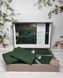Євро комплект Belizza Square Green 220 TC Жаккард фото 1