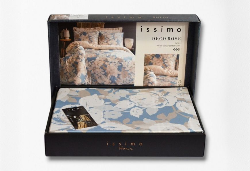 Євро комплект - Issimo Home Deco Rose Сатин Преміум головне фото