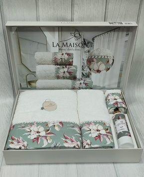 Подарунковий набір рушників з парфумом La Maison Versage головне фото