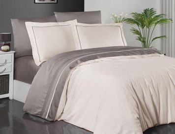 Євро комплект First Choice Serenity Ivory Mink 250 ТС Сатин Делюкс головне фото