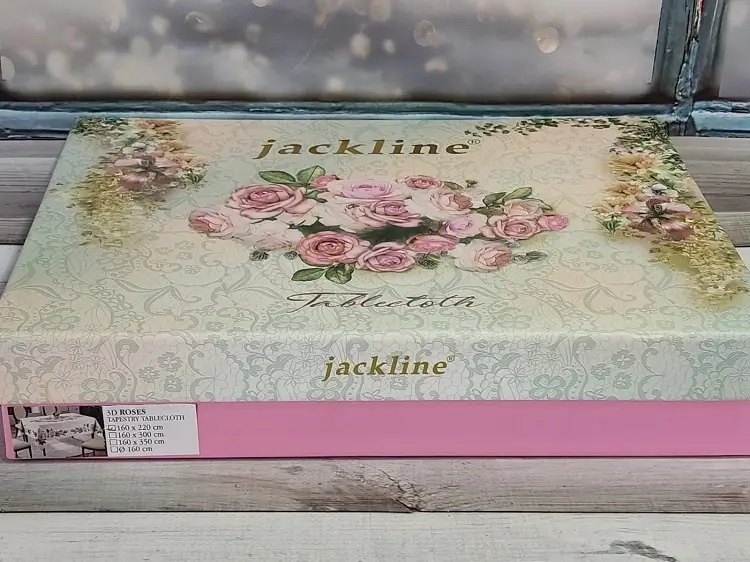 Гобеленова скатертина Jackline Roses 160х220см 6677456 фото