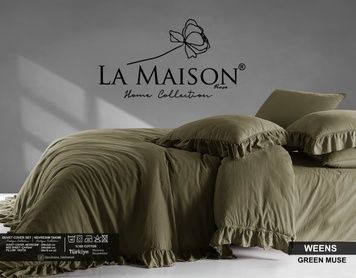Євро комплект La Maison Weens Green Muse Варена Бавовна головне фото