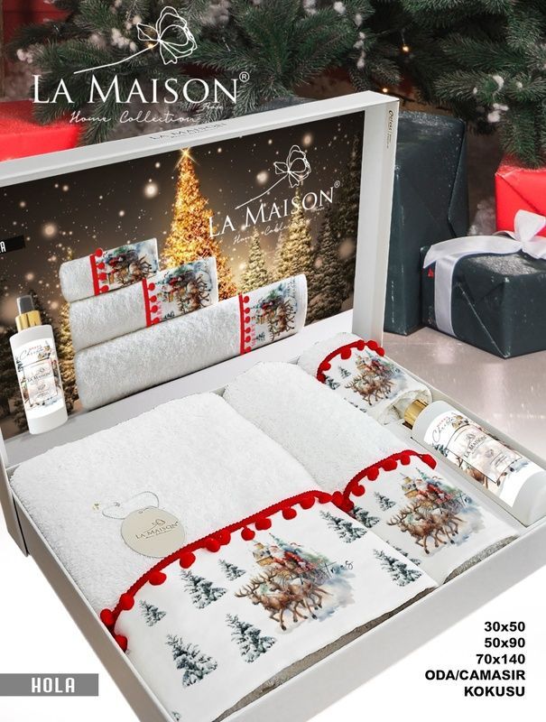 Подарочный набор полотенец с парфюмом La Maison Hola главное фото