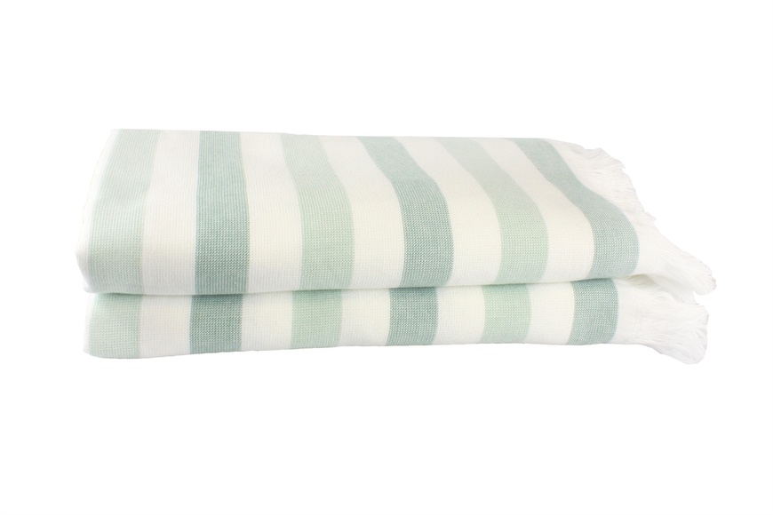 Рушник STRIPE Peshtemal 50*90 м'ятний 340г/м2 315631 фото