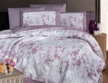 Євро комплект La Romano Lily Berry 300 TC Сатин Преміум головне фото