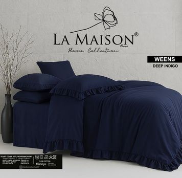 Євро комплект La Maison Weens Deep Indigo Варена Бавовна головне фото
