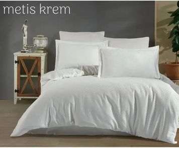 Євро комплект Tivo Home Metis Krem 250 TC Жаккард головне фото