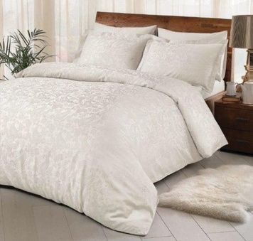 Євро комплект TAC Brinley Cream 250 TC Жаккард головне фото
