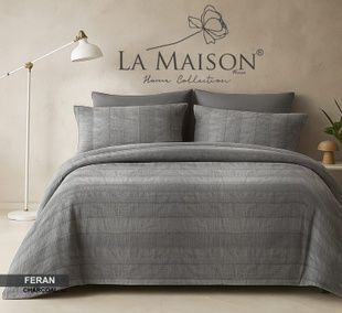 Євро комплект La Maison Feran Charcoal Муслін головне фото
