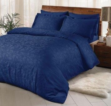 Євро комплект TAC Brinley Blue 250 TC Жаккард головне фото