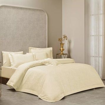 King Size комплект Valeron Amaouge Ekru 500 TC Жаккард головне фото