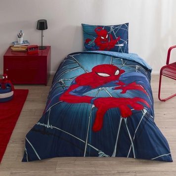 Підлітковий комплект Disney TAC Spiderman Rise Ранфорс / простирадло на резинці головне фото