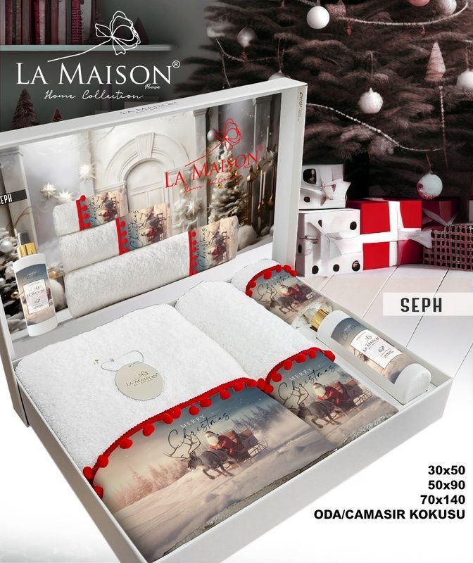 Подарочный набор полотенец с парфюмом La Maison Seph главное фото