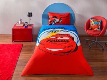 Підлітковий комплект Disney TAC Cars Mcqueen Ранфорс / простирадло на резинці головне фото