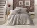 Евро комплект Gold Soft Life Beige 220 TC Сатин-Stripe фото 1