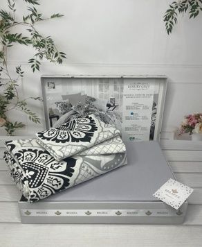Євро комплект Belizza - Luxury Grey Ранфорс головне фото