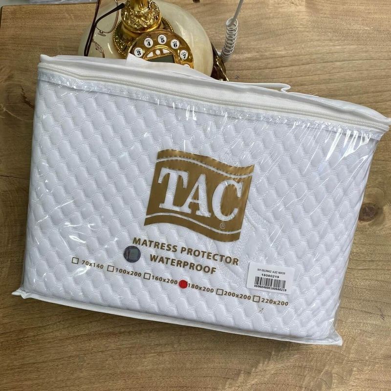 Наматрацник водонепроникний на резинці TAC 200&times;220 см головне фото