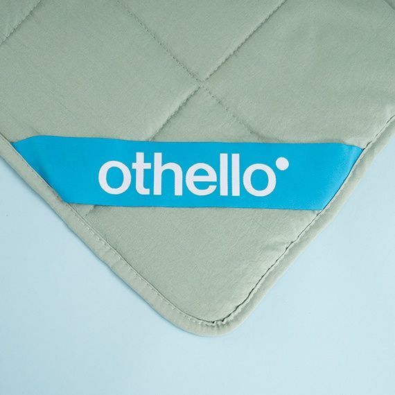Комплект ковдра 220x240 см + 2 подушки + 2 наволочки Othello Egeo Life Green головне фото