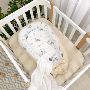 Кокон MSonya Baby Design Тедді бежевий 5019129 фото