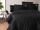 Євро комплект First Choice Timeless Black 250 ТС Сатин Делюкс фото 1