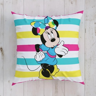 Декоративна подушка мікрогелева TAC Disney Minnie Colour 40х40 см 60263426 фото