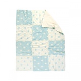 Плед мікроплюш Barine - Star Patchwork throw mint ментоловий 130*170 svt-2000022233132 фото