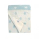 Плед мікроплюш Barine - Star Patchwork throw mint ментоловий 130*170 svt-2000022233132 фото 3