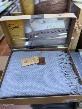 Вафельне покривало Sikel Carla K.Gri 210&times;240 см головне фото