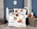 Комплект постельного белья для новорожденных First Choice - Bear Сатин + Плед вязаный фото 2