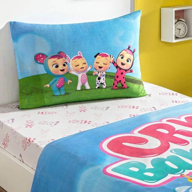 Підлітковий комплект Disney TAC Cry Babies Ранфорс / простирадло на резинці головне фото