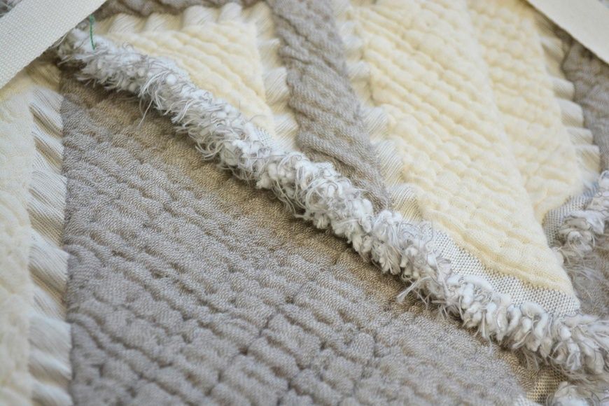 Муслінове покривало Moss Ivory Gri 230х250 см головне фото