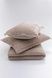 Покривало з наволочкою (колір на вибір) Merinos Modern Line 150&times;220 см - Бежевий головне фото